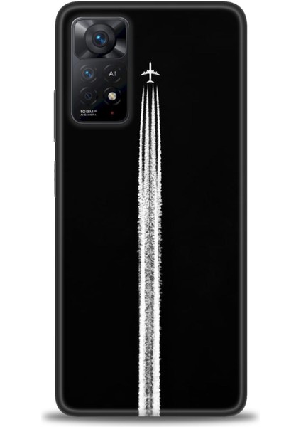 Xiaomi Redmi Note 11 Pro 4g Hd Baskılı Kılıf + Seramik Tam Kaplayan Ekran Koruyucu 387