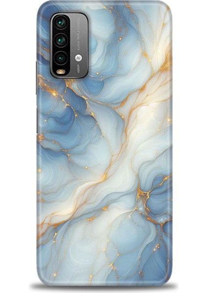 Xiaomi Redmi Note 9 4g Hd Baskılı Kılıf + Seramik Tam Kaplayan Ekran Koruyucu 318