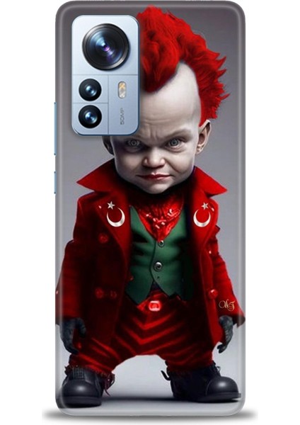 Xiaomi Mi 12 Pro Kılıf Hd Baskılı Kılıf + Seramik Tam Kaplayan Ekran Koruyucu 248