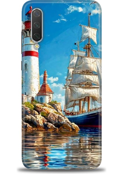Xiaomi Mi 9 Se Kılıf Hd Baskılı Kılıf + Seramik Tam Kaplayan Ekran Koruyucu 239