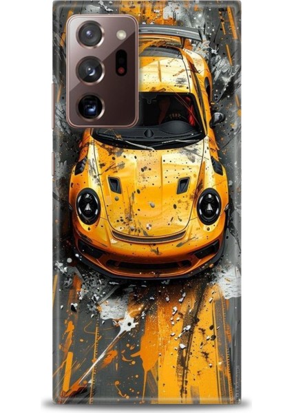 Samsung Galaxy Note 20 Ultra Hd Baskılı Kılıf + Seramik Tam Kaplayan Ekran Koruyucu 104