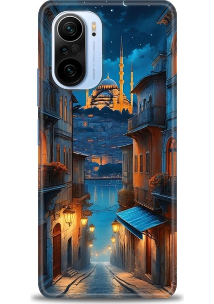 Xiaomi Redmi K40 Hd Baskılı Kılıf + Seramik Tam Kaplayan Ekran Koruyucu 221