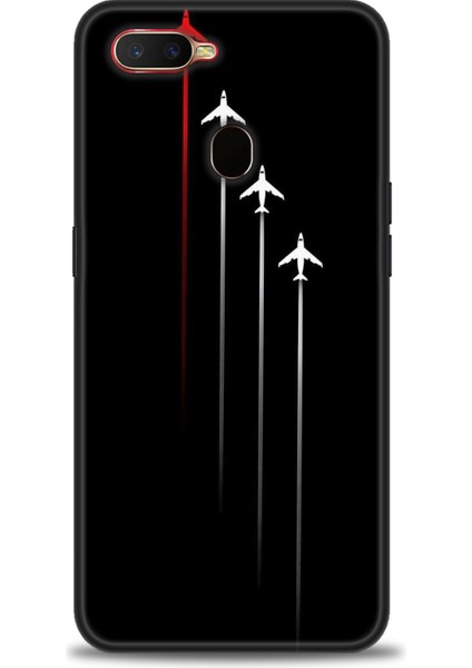 Oppo A12 Kılıf Hd Baskılı Kılıf + Seramik Tam Kaplayan Ekran Koruyucu 386