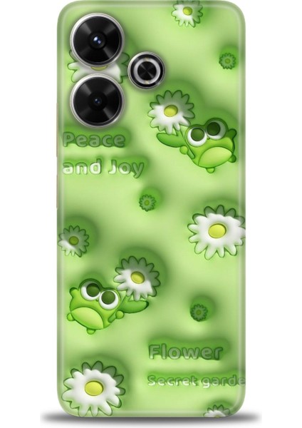 Xiaomi Redmi 13 4g Kılıf Hd Baskılı Kılıf + Seramik Tam Kaplayan Ekran Koruyucu 116