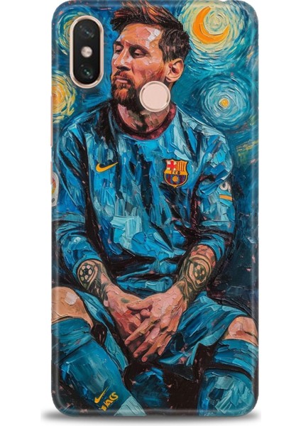Xiaomi Mi Max 3 Kılıf Hd Baskılı Kılıf + Seramik Tam Kaplayan Ekran Koruyucu 12
