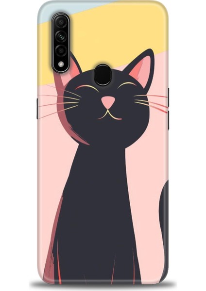 Oppo A31 Kılıf Hd Baskılı Kılıf + Seramik Tam Kaplayan Ekran Koruyucu 66