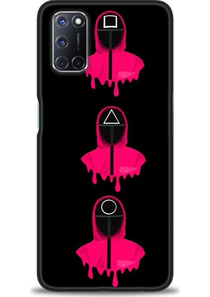 Oppo A92 Kılıf Hd Baskılı Kılıf + Seramik Tam Kaplayan Ekran Koruyucu 284