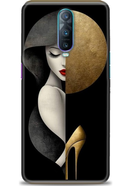 Oppo RX17 Pro Kılıf Hd Baskılı Kılıf + Seramik Tam Kaplayan Ekran Koruyucu 147