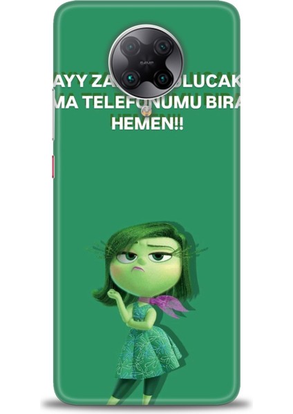 Xiaomi Redmi K30 Pro Hd Baskılı Kılıf + Seramik Tam Kaplayan Ekran Koruyucu 154