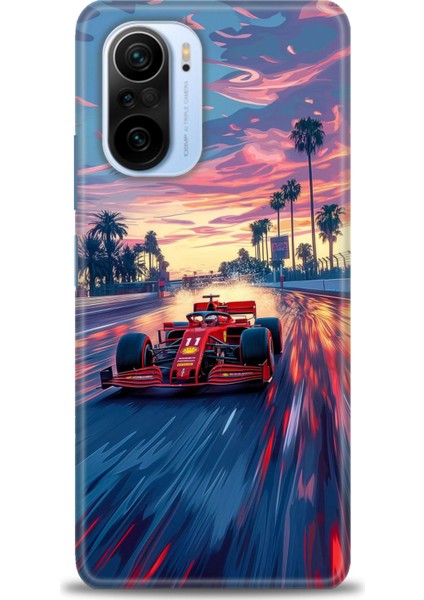 Xiaomi Redmi K40 Hd Baskılı Kılıf + Seramik Tam Kaplayan Ekran Koruyucu 102