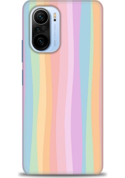 Xiaomi Redmi K40 Hd Baskılı Kılıf + Seramik Tam Kaplayan Ekran Koruyucu 428