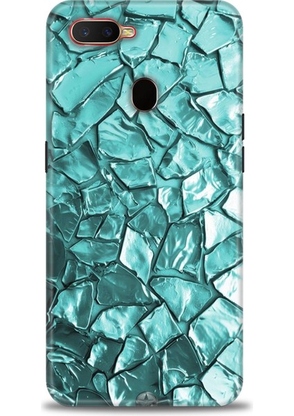 Oppo Ax7 Kılıf Hd Baskılı Kılıf + Seramik Tam Kaplayan Ekran Koruyucu 335