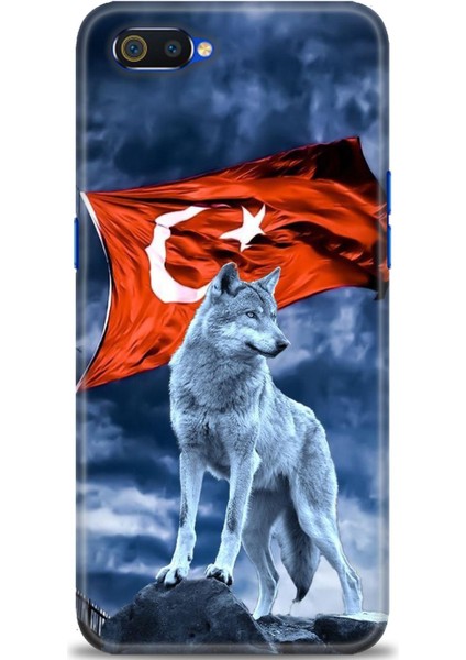 Realme C2 Kılıf Hd Baskılı Kılıf + Seramik Tam Kaplayan Ekran Koruyucu 36