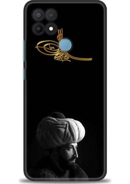Oppo A15 Kılıf Hd Baskılı Kılıf + Seramik Tam Kaplayan Ekran Koruyucu 465