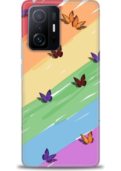 Xiaomi Mi 11T Kılıf Hd Baskılı Kılıf + Seramik Tam Kaplayan Ekran Koruyucu 420