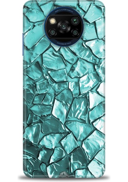Xiaomi Poco X3 Nfc Kılıf Hd Baskılı Kılıf + Seramik Tam Kaplayan Ekran Koruyucu 335