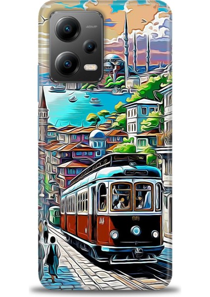 Xiaomi Poco X5 5g Kılıf Hd Baskılı Kılıf + Seramik Tam Kaplayan Ekran Koruyucu 225