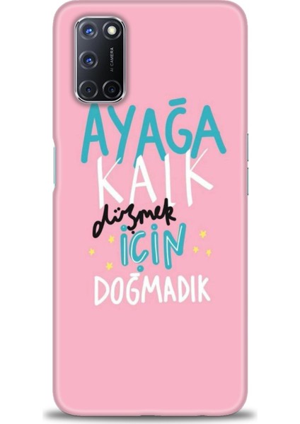 Oppo A92 Kılıf Hd Baskılı Kılıf + Seramik Tam Kaplayan Ekran Koruyucu 161