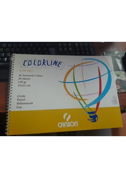 Colorlıne Resım Defterı Renklı 25X35 20YP.
