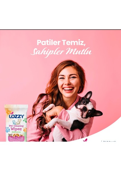 Hijyenik Evcil Temizleme Mendili - Teklı - Hygienic Pet Cleaning Wipes - 100 Adet / Pcs fiyatları
