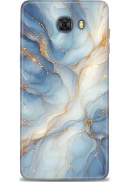 Samsung Galaxy C9 Pro Hd Baskılı Kılıf + Seramik Tam Kaplayan Ekran Koruyucu 318