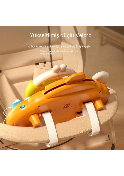 Tavşan Direksiyon Oyuncak Simülasyon Yardımcı Pilot Müzik Araba Direksiyon Çocuk Erken Eğitim Oyuncak (Yurt Dışından)