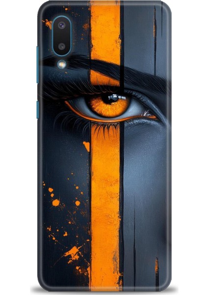 Samsung Galaxy A02 Hd Baskılı Kılıf + Seramik Tam Kaplayan Ekran Koruyucu 142