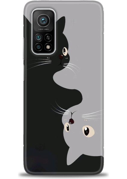 Xiaomi Mi 10T Kılıf Hd Baskılı Kılıf + Seramik Tam Kaplayan Ekran Koruyucu 67