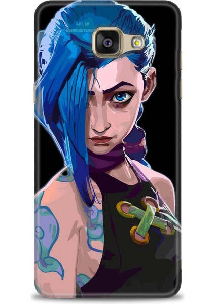 Samsung Galaxy A3 2016 Hd Baskılı Kılıf + Seramik Tam Kaplayan Ekran Koruyucu 271