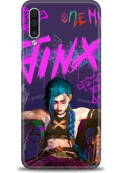 Samsung Galaxy A30S Hd Baskılı Kılıf + Seramik Tam Kaplayan Ekran Koruyucu 275