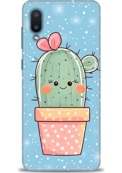 Samsung Galaxy A02 Hd Baskılı Kılıf + Seramik Tam Kaplayan Ekran Koruyucu 306