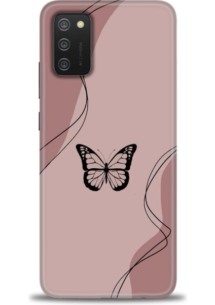 Samsung Galaxy A02S Hd Baskılı Kılıf + Seramik Tam Kaplayan Ekran Koruyucu 183