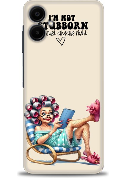 Samsung Galaxy A06 Hd Baskılı Kılıf + Seramik Tam Kaplayan Ekran Koruyucu 49