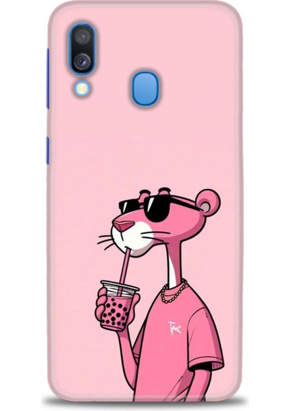 Samsung Galaxy A40 Hd Baskılı Kılıf + Seramik Tam Kaplayan Ekran Koruyucu 402