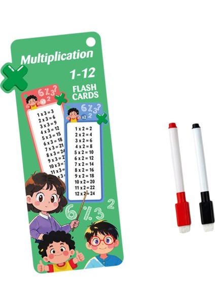 0-12 Matematik Kartları Taşınabilir Iöğ 2 Çarpma (Yurt Dışından)