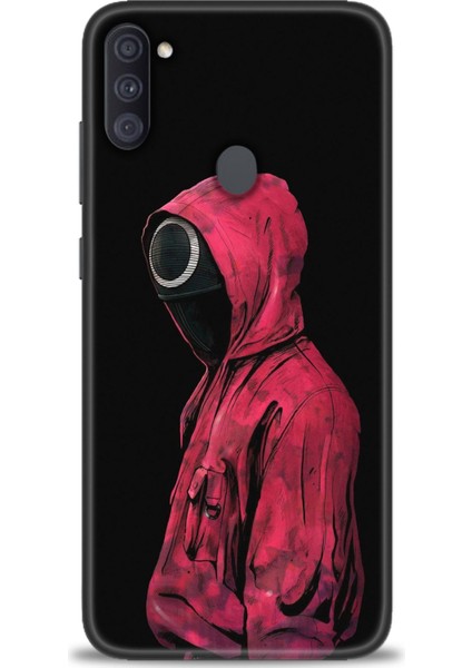 Samsung Galaxy A11 Hd Baskılı Kılıf + Seramik Tam Kaplayan Ekran Koruyucu 282