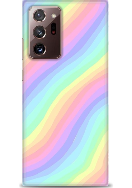 Samsung Galaxy Note 20 Hd Baskılı Kılıf + Seramik Tam Kaplayan Ekran Koruyucu 427