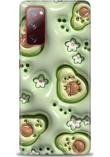 Samsung Galaxy S20 Fe Hd Baskılı Kılıf + Seramik Tam Kaplayan Ekran Koruyucu 112