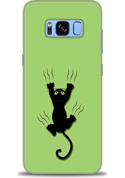 Samsung Galaxy S8 Plus Hd Baskılı Kılıf + Seramik Tam Kaplayan Ekran Koruyucu 65