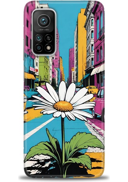 Xiaomi Mi 10T Kılıf Hd Baskılı Kılıf + Seramik Tam Kaplayan Ekran Koruyucu 443