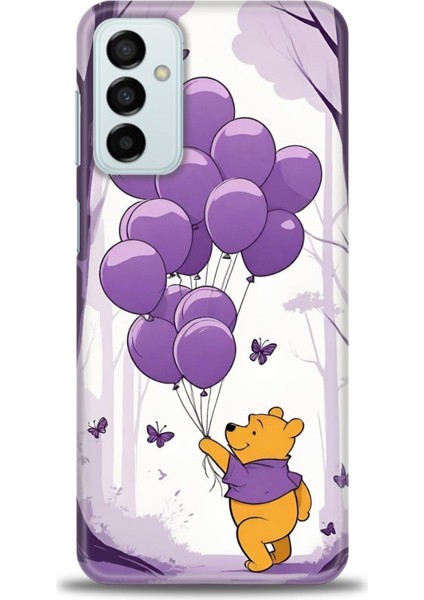 Samsung Galaxy M13 Hd Baskılı Kılıf + Seramik Tam Kaplayan Ekran Koruyucu 59