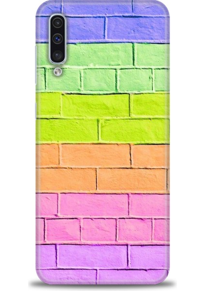 Samsung Galaxy A30S Hd Baskılı Kılıf + Seramik Tam Kaplayan Ekran Koruyucu 439