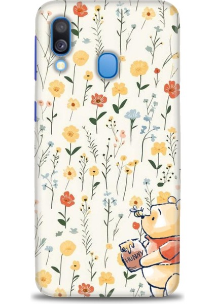 Samsung Galaxy A40 Hd Baskılı Kılıf + Seramik Tam Kaplayan Ekran Koruyucu 56