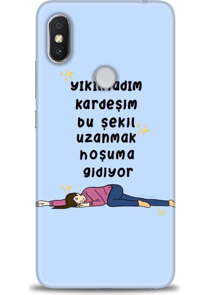 Xiaomi Redmi Note 6 Pro Hd Baskılı Kılıf + Seramik Tam Kaplayan Ekran Koruyucu 169