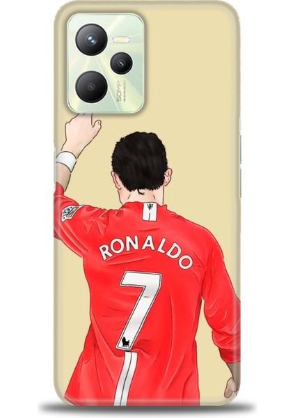 Realme C35 Kılıf Hd Baskılı Kılıf + Seramik Tam Kaplayan Ekran Koruyucu 3