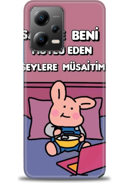 Xiaomi Poco X5 5g Kılıf Hd Baskılı Kılıf + Seramik Tam Kaplayan Ekran Koruyucu 166