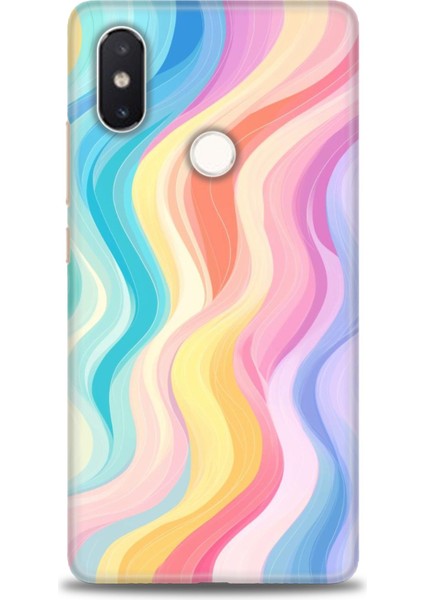 Xiaomi Mi 8 Se Kılıf Hd Baskılı Kılıf + Seramik Tam Kaplayan Ekran Koruyucu 424