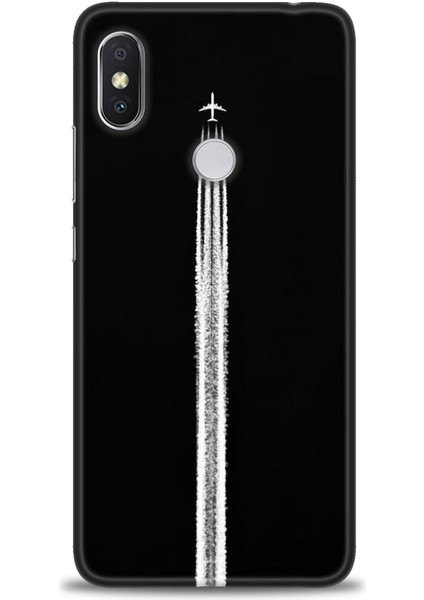 Xiaomi Redmi Note 6 Pro Hd Baskılı Kılıf + Seramik Tam Kaplayan Ekran Koruyucu 387