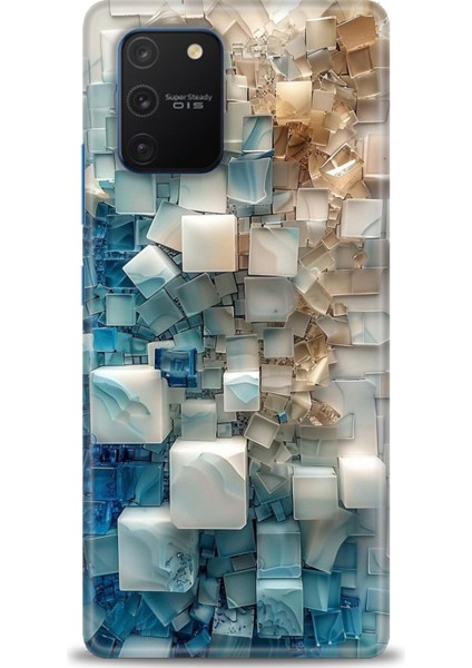 Samsung Galaxy A91 Hd Baskılı Kılıf + Seramik Tam Kaplayan Ekran Koruyucu 326