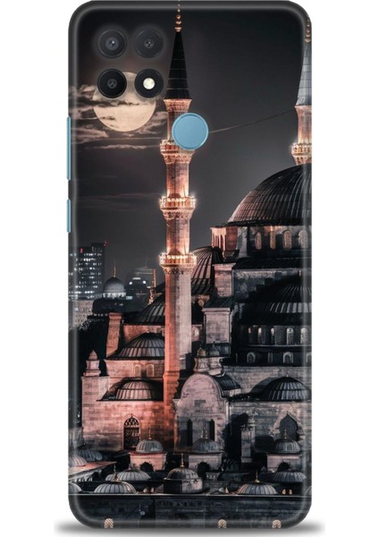 Oppo A15 Kılıf Hd Baskılı Kılıf + Seramik Tam Kaplayan Ekran Koruyucu 230